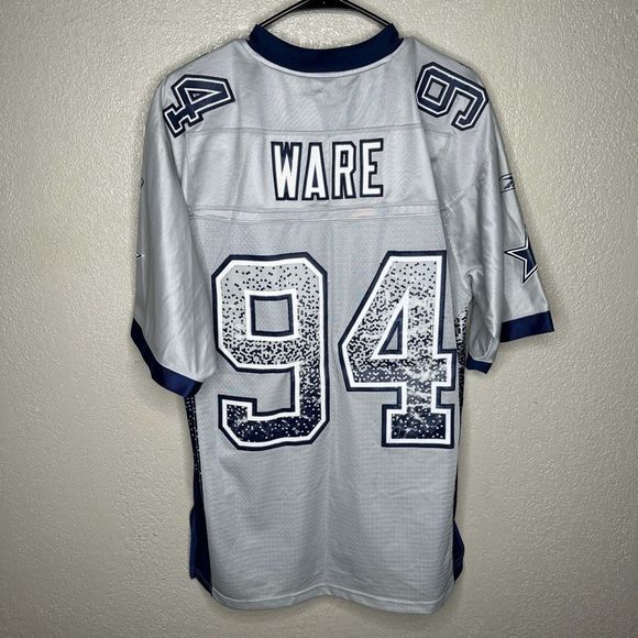 Y2K Reebok NFL Cowboys Ware Jersey Medium - Picture 6 of 8